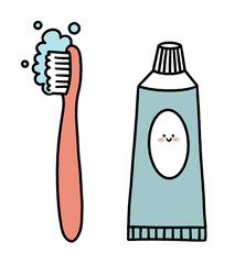 toothbrush toothpaste