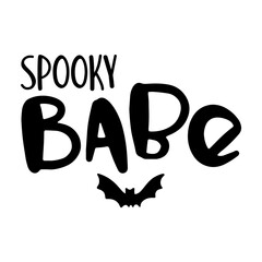 Spooky Babe svg 