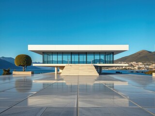 Modern Architectural Design by the Sea