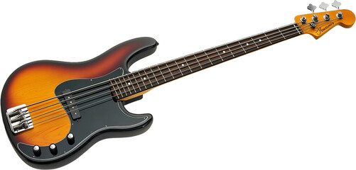 Naklejka premium 전기 기타