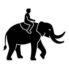 vector illustration of an elephant