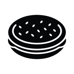 Arepa Icon Vector Illustration