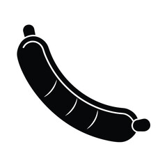 Chorizo Sausage Icon Vector Illustration