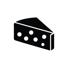 Manchego Cheese Icon Vector Illustration