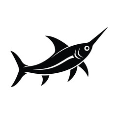 Swordfish Icon Vector Illustration