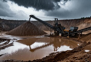 Mining in the Rain Heavy Weather Operations