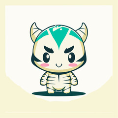 Fantasy creature character with transparent background