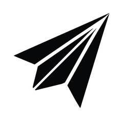 Paper Plane Icon Vector Illustration