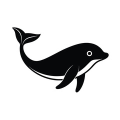 Whale Icon Vector Illustration