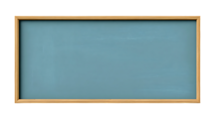 Floating Vintage Chalkboard Isolated on Transparent Background