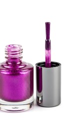 Vibrant Purple Nail Polish - Beauty and Style in a Bottle.