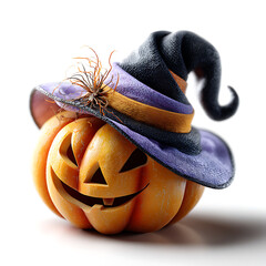 Halloween celebration pumpkin decor home image festive close-up spooky theme
