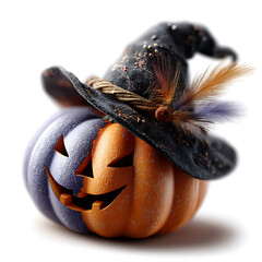 Halloween pumpkin decoration home digital art festive close-up seasonal charm