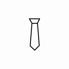 formal neck tie icon sign vector