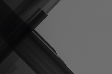 抽象的な黒のジオメトリ背景デザイン