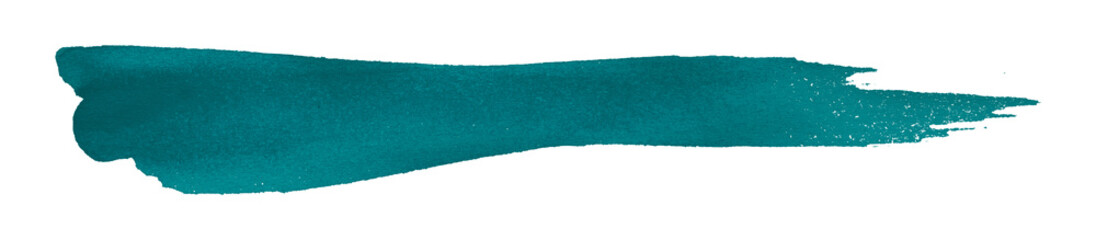 green watercolor background. Artistic hand paint. Isolated on transparent background.