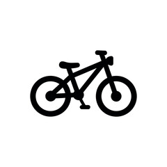 Obraz premium Bicycle icon isolated on white background