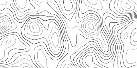 Topographic map background with geographic grid for hiking and mountain sport. luxury topographic wavy pattern and geographic grid map design. paper texture Imitation of a geographical map shade.