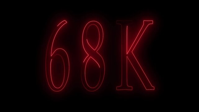 Number icon horizontal all the video minimalist numeric symbol on dark background.Digital number symbol horizontal all the video modern flat style icon .