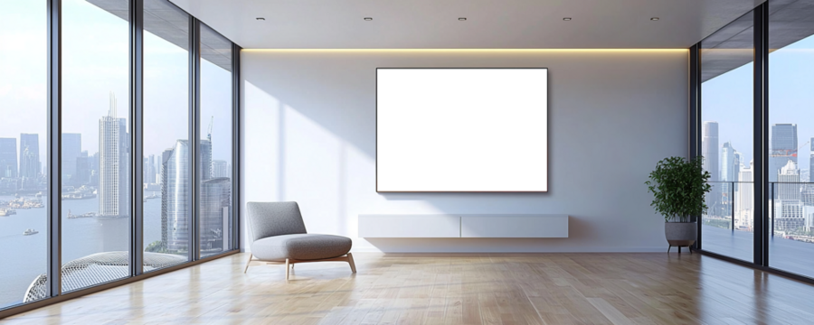 Salon de actos con vistas a la ciudad