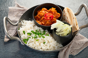 Indian ethnic food.