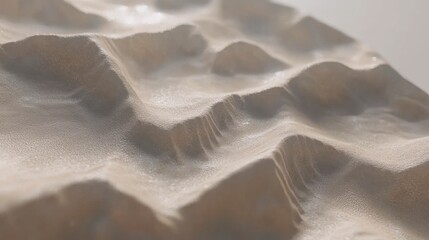 Abstract textured landscape