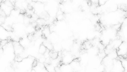 White Marble Texture Background with Natural Veins