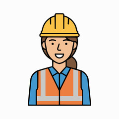 Female Worker Icon