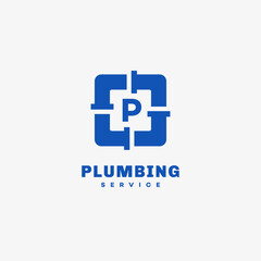 Fototapeta premium Plumbing logo