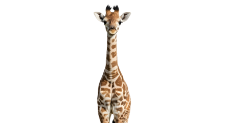 Giraffe Portrait Headshot Wildlife Animal Long Neck Tall Mammal African Safari