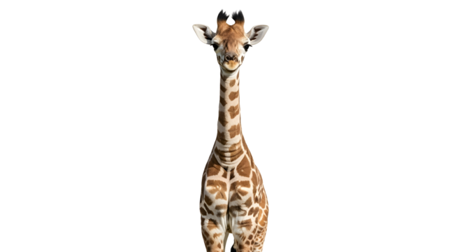 Giraffe Portrait Headshot Wildlife Animal Long Neck Tall Mammal African Safari