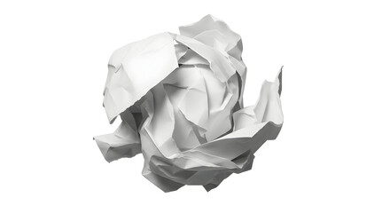 Crumpled Paper Ball Texture Waste Sheet Recycle Concept Idea Problem Solve