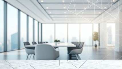 Modern corporate conference room design