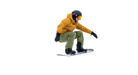 Snowboarder Action Jump Winter Sport Athlete Gear Extreme Ride Snowboarding