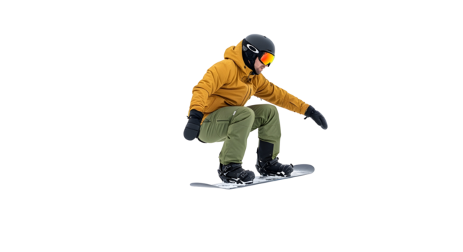 Snowboarder Action Jump Winter Sport Athlete Gear Extreme Ride Snowboarding