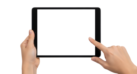 Digital Tablet Mockup Touch Screen Technology Display Device App Presentation