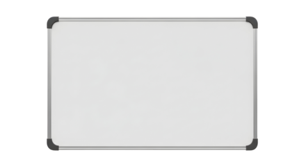 Whiteboard Blank Empty Surface Presentation Board Office School Supplies