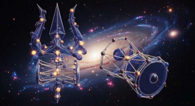 Kailash Mountain Spiritual Concept Abstract Cosmic Energy