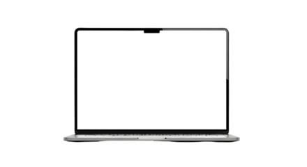 Laptop Mockup Blank Screen Display Computer Notebook Device Technology Design