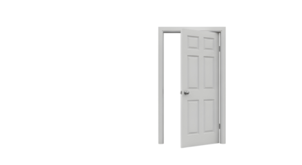 Open Doorway Entrance Portal Concept Bright Future Opportunity Welcome Access