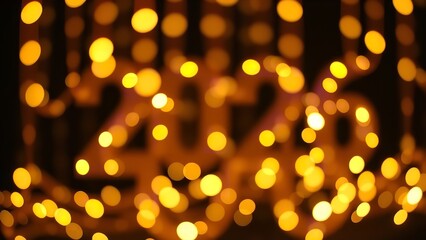 White Number 2026 on Snow Happy New Year Christmas Postcard