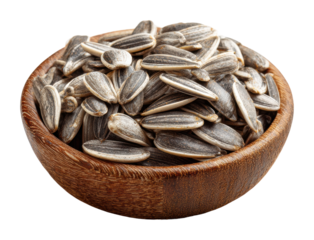 Sunflower seed harvesting event in a rustic kitchen isolated on transparent background