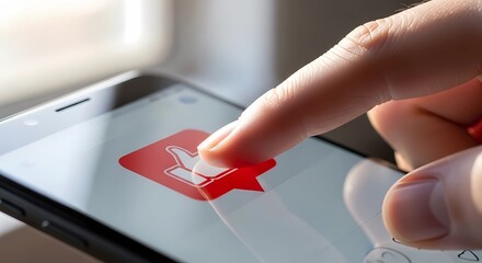 Pressing like button