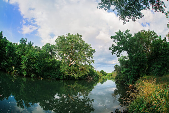 Still River on a blue sky day