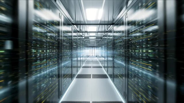 Blurred tunnel vision as concept for modern technology