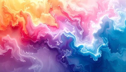 カラフルな背景画