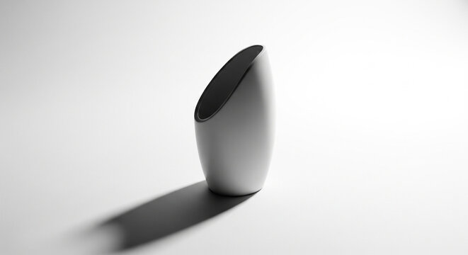 Architectural blueprint of a modern multi-story house with large glass windows and geometric design elements, showcasing dimensions and scale.