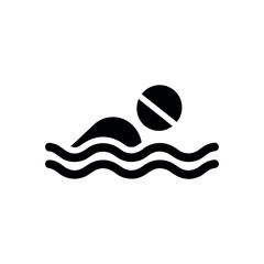 Swim Icons - Swimmer, Pool, and Aquatic Exercise Symbols