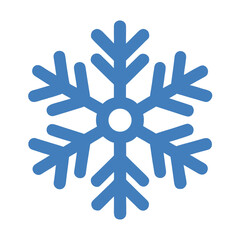 snowflake on white background