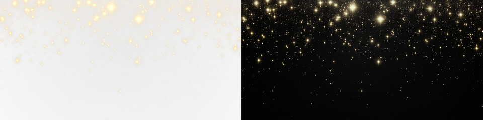 This transparent PNG overlay enhances your holiday photo with glowing dust and festive magic...